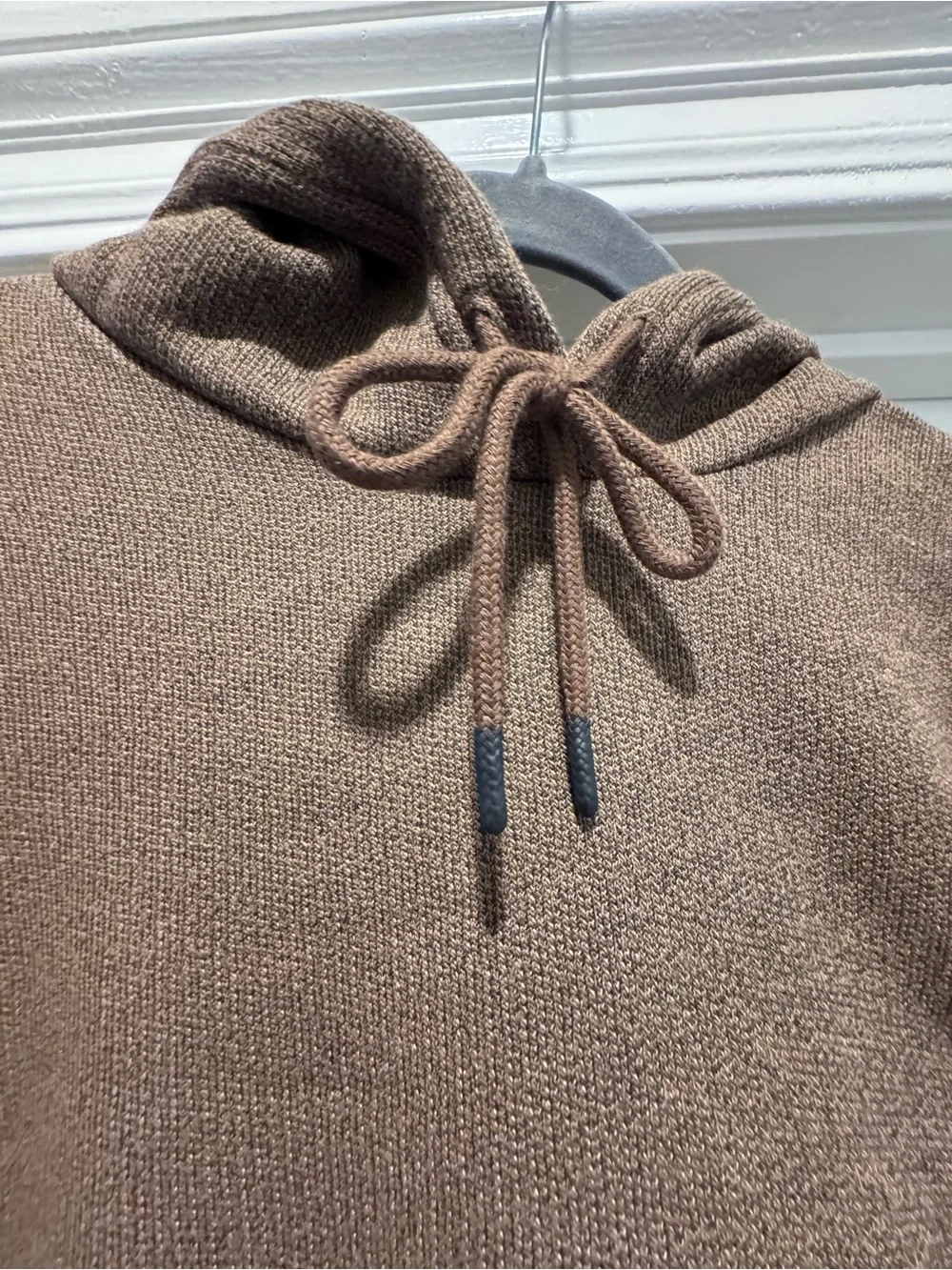 Goodfellow & Co Sz XXL Brown Crewneck Hooded Sweater NWT